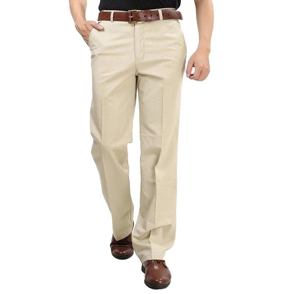 Men's Casual Solid Color Straight Leg Pants 69667783Y