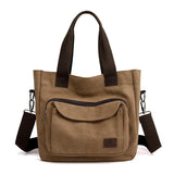 Retro Casual Canvas Bag Shoulder Crossbody Bag 36298813X