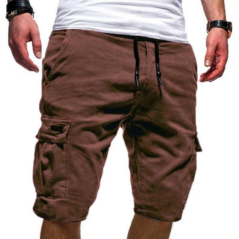 Men's Summer Casual Multi-Pocket Loose Shorts 02431848M