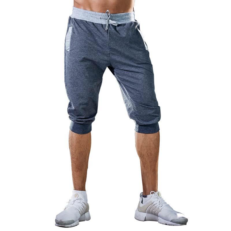 Men's Solid Color Beach Shorts Outdoor Sports Comfortable Shorts 35265227X