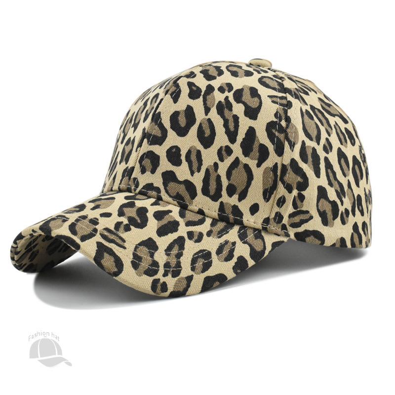 Retro Casual Leopard Print Cap 71271208TO for menn