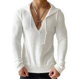 Men's Solid Color Casual Hoodie 85716838X