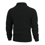 Men's Solid Color Stand Collar Pullover Sweatshirt 26890207X