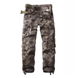 Men's Camouflage Outdoor Straight Cargo Pants 73377442X