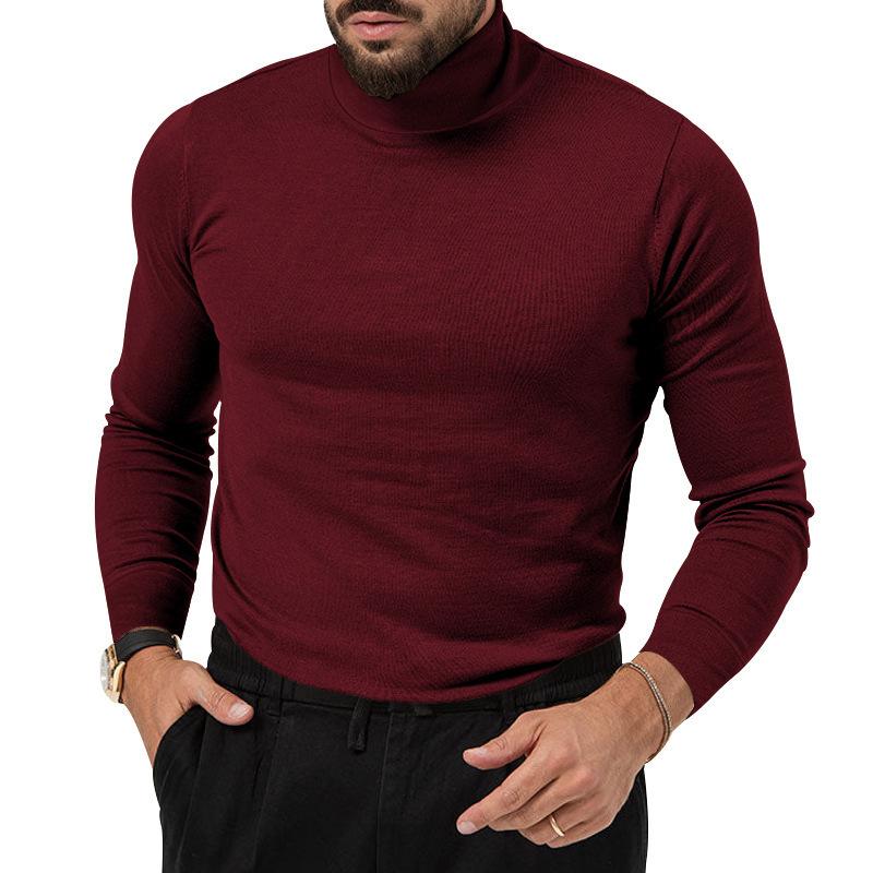 Men's Simple Long-sleeved Warm Shirt 98923033U