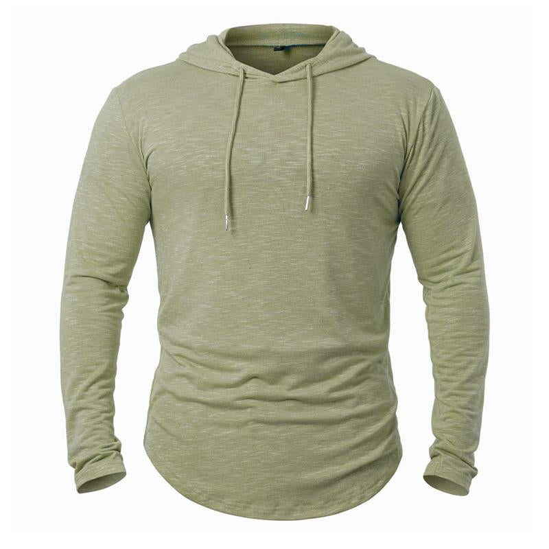 Sudadera con capucha para actividades al aire libre en mezcla de algodón para hombre 33436530X