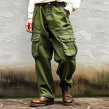 Men's Casual Outdoor Multi-pocket Cargo Pants 46852897M