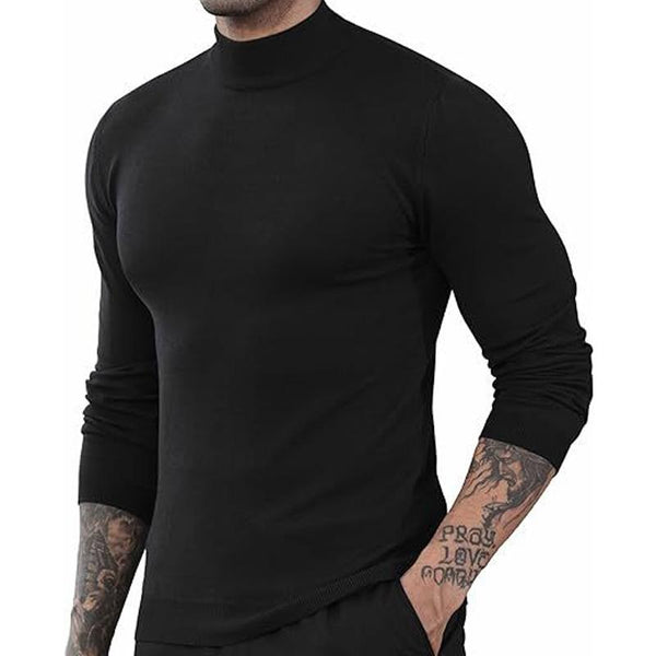 Men's Pullover Simple and Versatile Knitted Sweater 32519959X