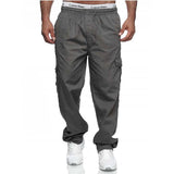 Men's Classic Casual Multi-pocket Loose Straight Cargo Pants 77972988K