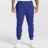 Men's Solid Color Lace-up Sweatpants 57219320X