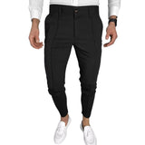 Men's Solid Color Casual Suit Pants 44716602X