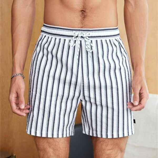 Men's Casual Quick-drying Drawstring Shorts Beach Pants 49262066TO