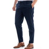 Men's Casual Breathable Mid-rise Straight Suit Pants 22522198M