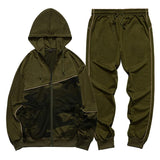 Men's Camouflage Jacket and Pants Two-piece Suit 49174644U