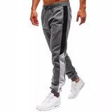 Men's Fashion Splicing Sports Elastic Trousers 35338966X