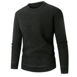 Men's Round Neck Casual Loose Inner Sweater 78409484X