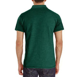 Men's Casual Lapel Patch Pocket Short Sleeve Polo Shirt 55322301M