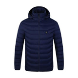 Men's Casual Warm Light Fleece Functional Heating Hooded Jacket 83519113K