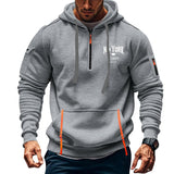 Men's Printed Sports Zip-Up Hoodie 34656143X