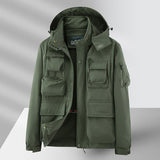 Men's Multi-Pocket Mid-Length Jacket 55563793U