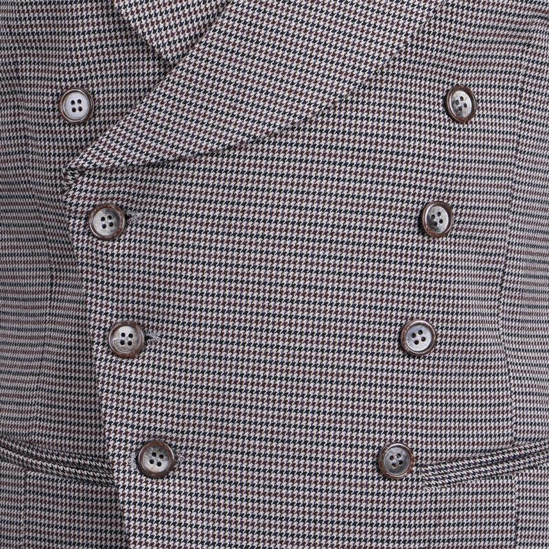 Men's Suit Lapel Double Breasted Vintage Vest 70411651X