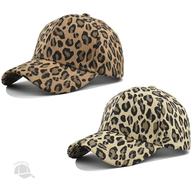 Retro Casual Leopard Print Cap 71271208TO for menn