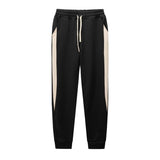 Men's Casual Side Color Block Elastic Waist Loose Sweatpants 04389647X