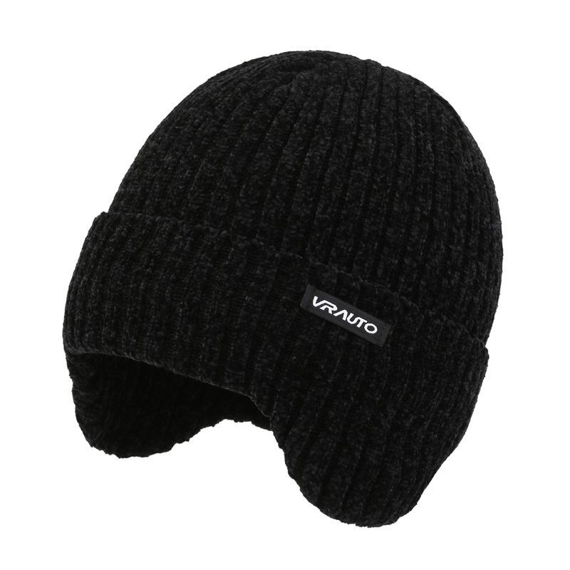 Gorro de punto con orejeras cálidas para exteriores para hombre 74461171F