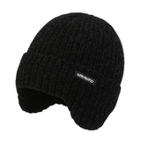 Men's Outdoor Warm Earmuffs Knitted Hat 74461171F