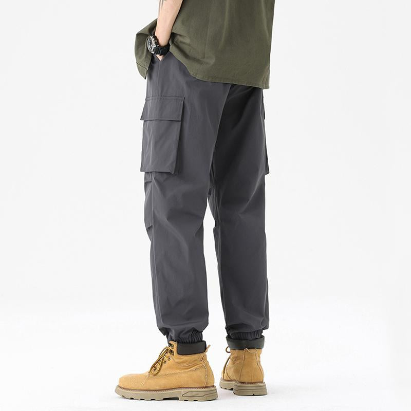 Men's Casual Outdoor Multi-Pocket Waterproof Cargo Pants 29673374M