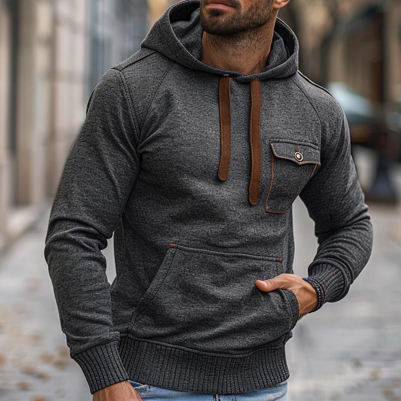 Men's Sport Blend Drawstring Hoodie 25608050X