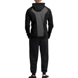 Men's Casual Sports Hooded Sweatshirt and Pants Set 40449104Y