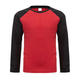 Men's Waffle Casual Stitching Long Sleeve T-Shirt 40192258X