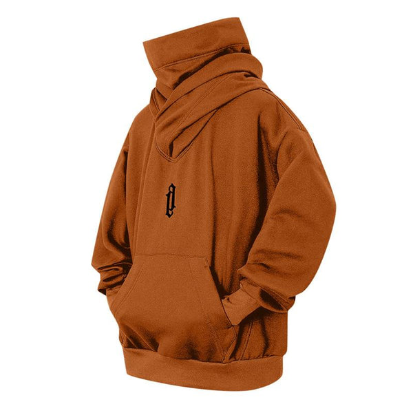 Men's Autumn Loose Casual Solid Color Hoodie 34216151U