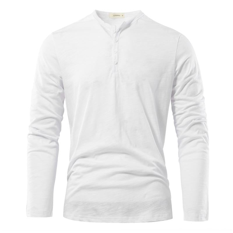Men's Bamboo Cotton Bottoming Long-sleeved T-shirt 82017347X