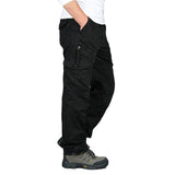 Men's Casual Loose Straight Cargo Pants 19198263U