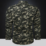 Men's Camouflage Loose Long Sleeve Shirt 17046317X