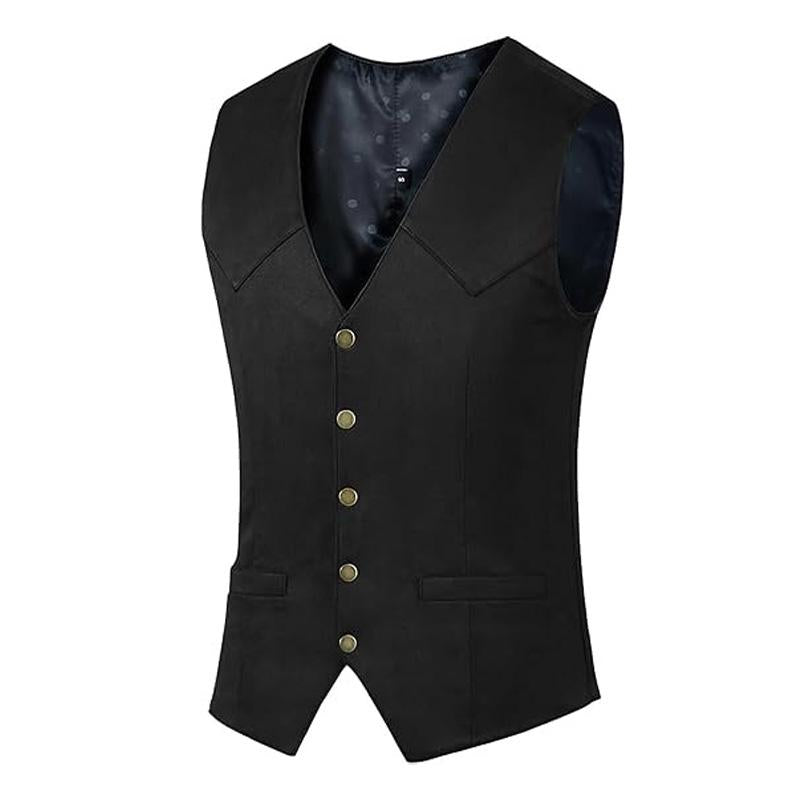 Men's Vintage Suede Vest 02636407U