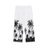 Men's Coconut Tree Print Loose Elastic Waist Casual Pants 32533231Z