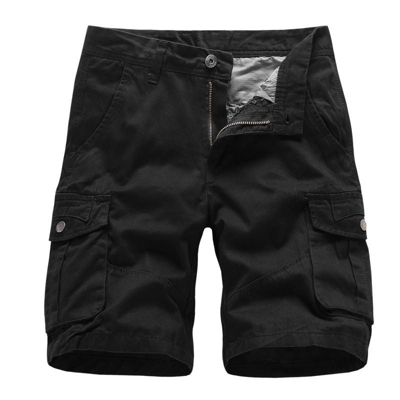 Men's Casual Outdoor Cotton Multi-Pocket Cargo Shorts  11714799M