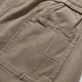 Men's Casual Outdoor Cotton Multi-Pocket Slim Fit Workwear Pants 54175680M