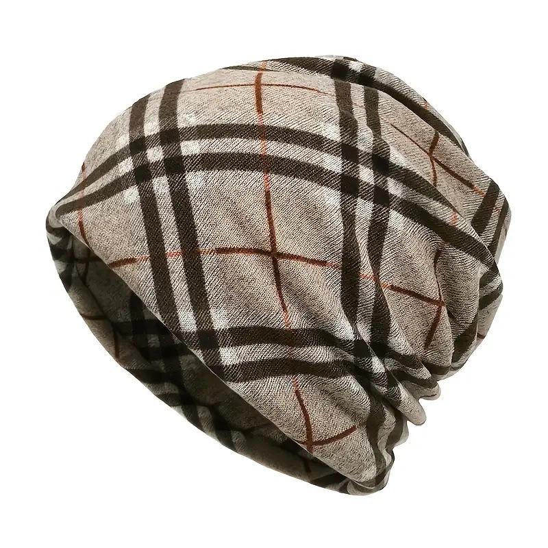 Scaldacollo stampato da uomo, cappello multiuso 18131236U