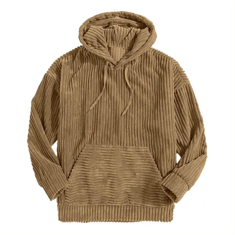 Men's Thickened Corduroy Hoodie 95234895U