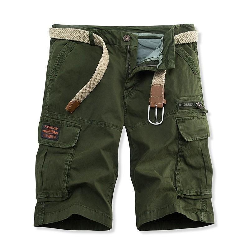 Short cargo ample et droit pour homme 11796385X