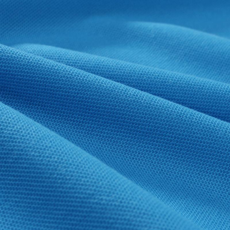 Men's Solid Lapel Short Sleeve Polo Shirt 80301954Z