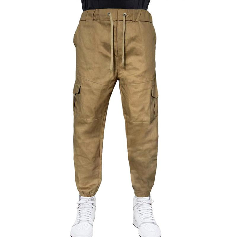 Men's Solid Color Workwear Casual Sports Pants 79349815X