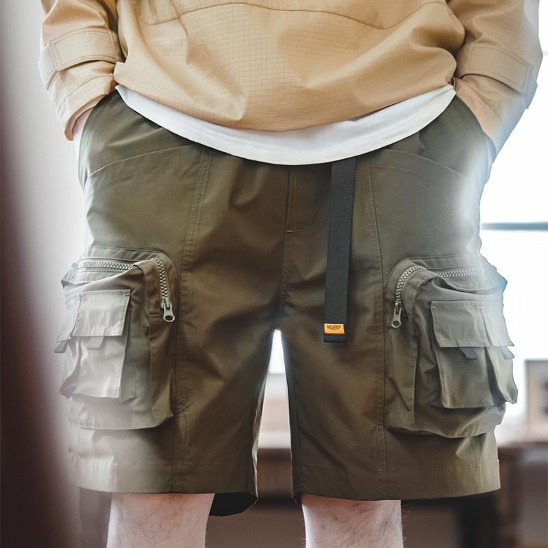 Men's Outdoor Three-Dimensional Multi-Pocket Functional Shorts 13000334Y