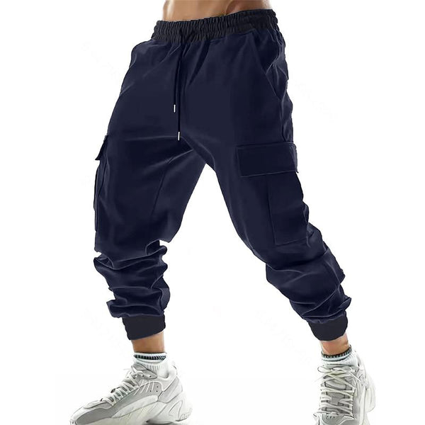 Men's Casual Sport Multi-Pocket Cargo Pants 20899044Y