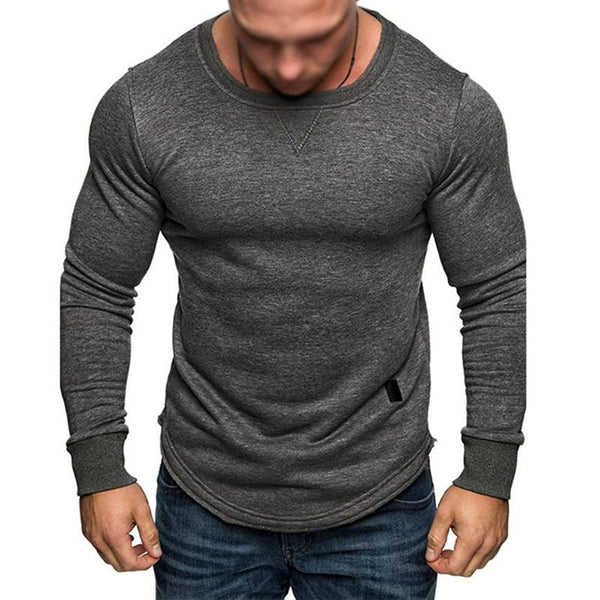 Men's Retro Casual Trendy Round Neck Sweatshirt 56661194TO