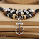 Retro Casual Ethnic Style Anchor Necklace 94568121TO